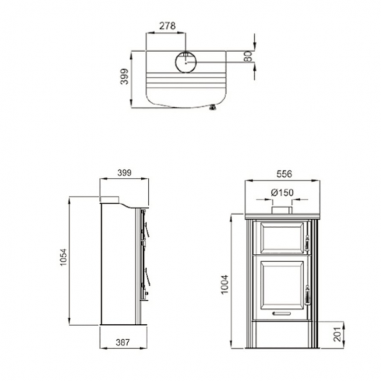 Cuisinière à Bois GRETA 16