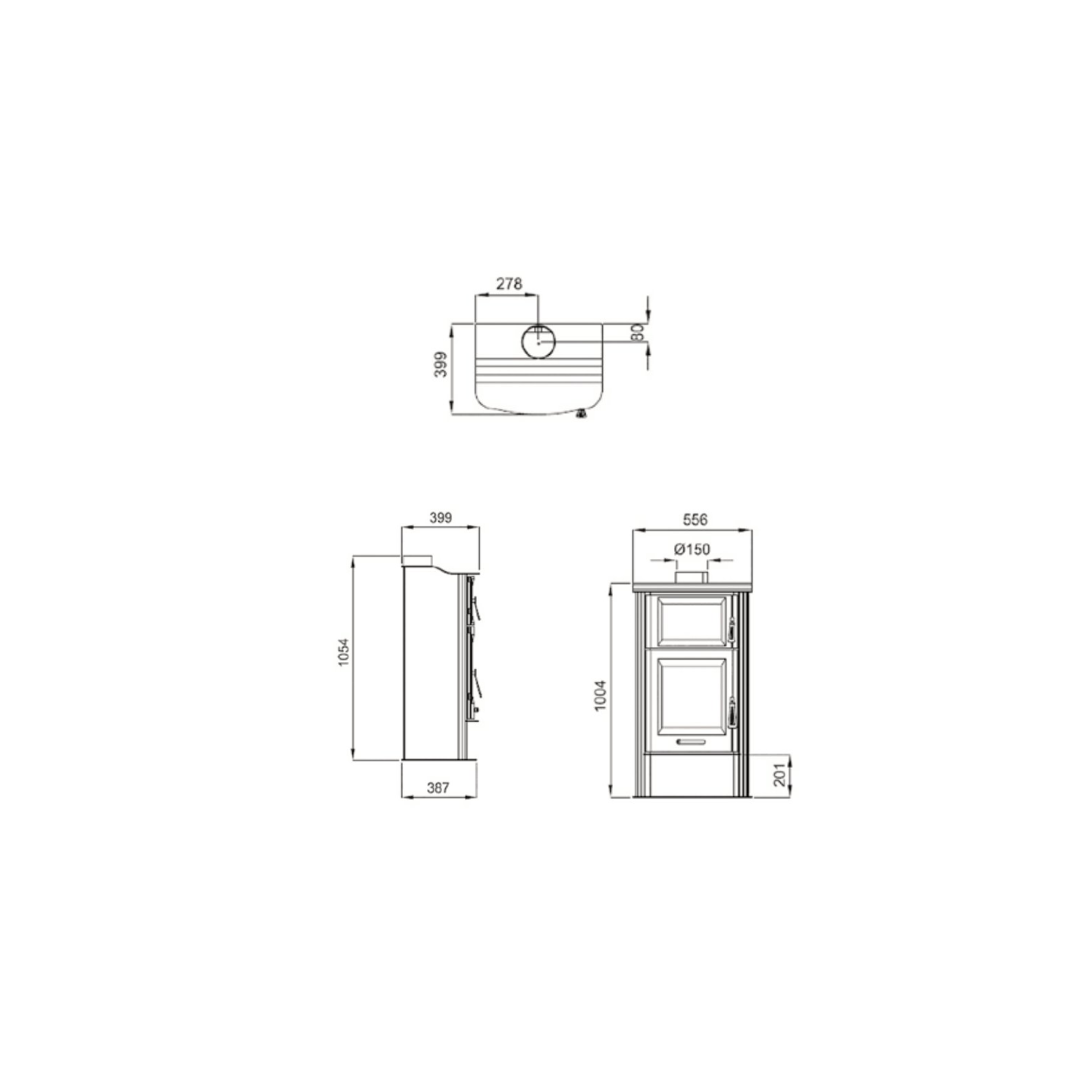 Cuisinière à Bois GRETA 16