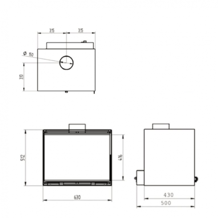 Insert Bois - JULIETTA 10 - Ventilateur